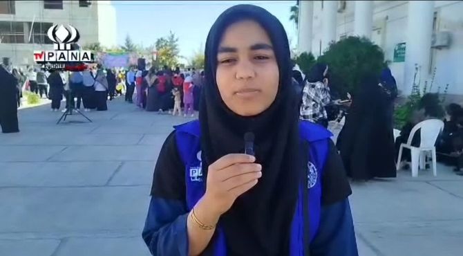 تجدید عهد دانش‌آموزان بندرترکمن با آرمان‌های انقلاب با حضور در راهپیمایی 13 آبان