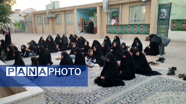برگزاری هیئت دانش‌آموزی دختران حاج قاسم