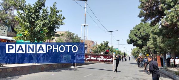 برگزاری مراسم عزاداری اربعین حسینی  در شیروان
