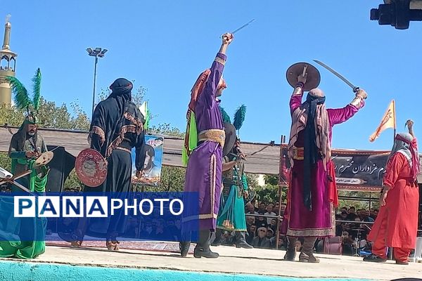 مراسم تعزیه‌خوانی شهادت امام رضا(ع) شهرستان میان جلگه نیشابور 