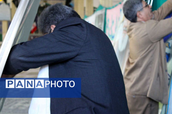 جلوه‌هایی از حلقه‌های صالحین نوجوانان بسیجی در شهر جعفریه