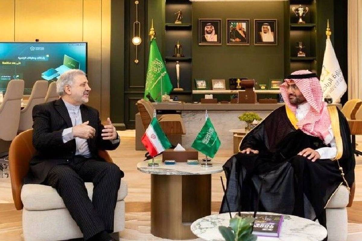دیدار سفیر ایران در ریاض با قائم مقام وزیر ورزش عربستان سعودی