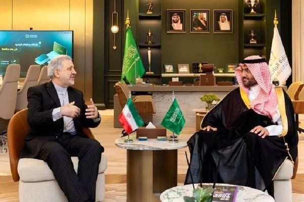 دیدار سفیر ایران در ریاض با قائم مقام وزیر ورزش عربستان سعودی 