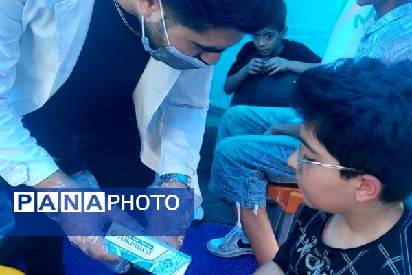 برپایی موکب میدان پویای اربعین