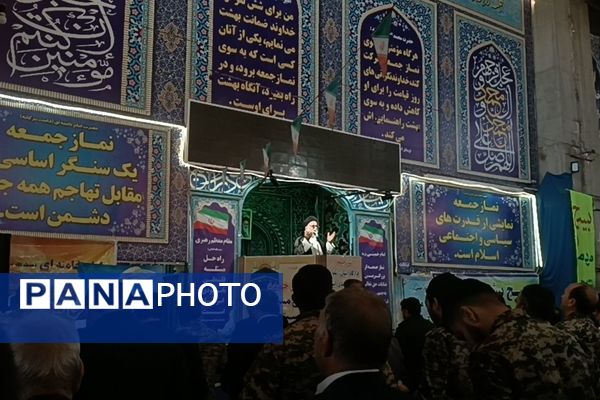 نماز عبادی سیاسی جمعه در هفته بسیج مستضعفین در نیشابور 