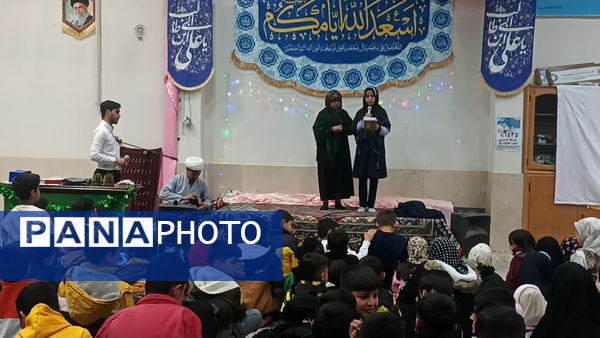 مراسم ولادت امام علی (ع)و سالگرد شهادت حاج قاسم سلیمانی در مسجد چهارده معصوم الغدیر