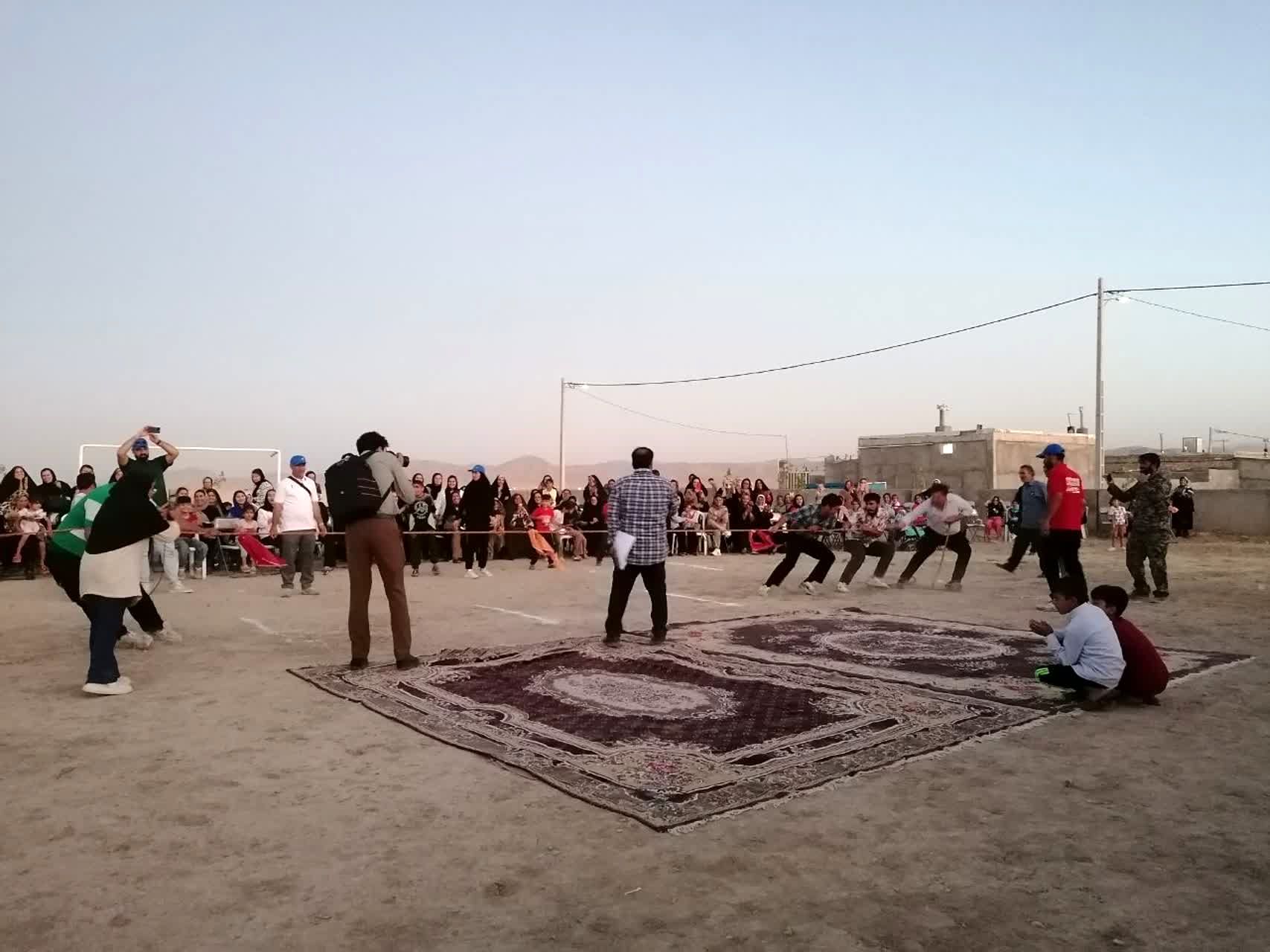 برگزاری بیست و هفتمین جشنواره بازی‌های بومی محلی در روستای اسلام آباد شیروان