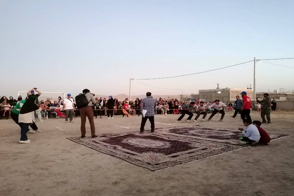 برگزاری بیست و هفتمین جشنواره بازی‌های بومی محلی در روستای اسلام آباد شیروان