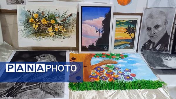 برگزاری هفته فرهنگی و هنری ماها در دبیرستان دخترانه بهار    