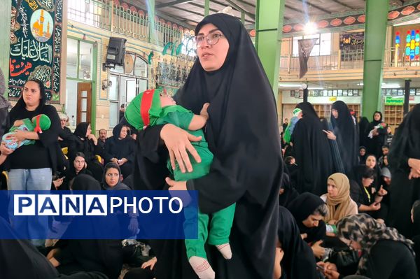 همایش شیرخوارگان حسینی شهرستان آباده