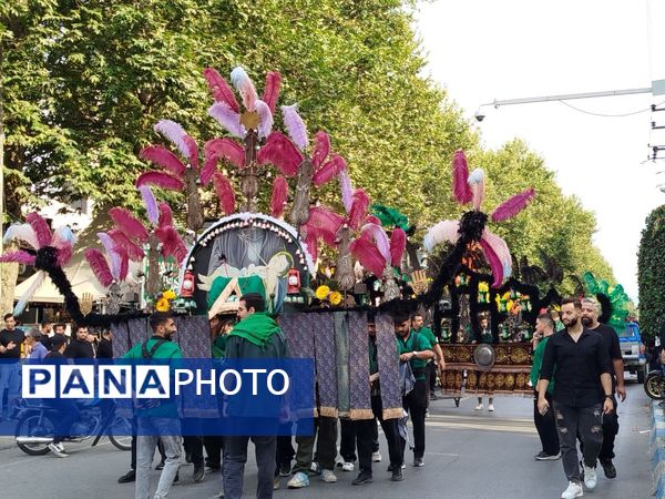 آیین علم‌گردانی ماه محرم در آمل