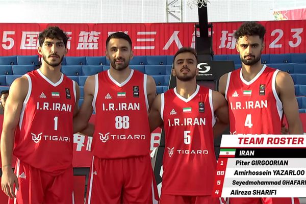 جام جهانی بسکتبال ۳ نفره مردان؛   آسمان خراش ایران با زلزله لیتوانی فروریخت