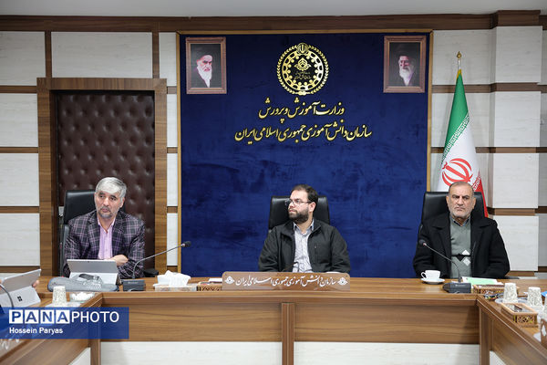 جلسه مدیران استان‌ها با شورای معاونان سازمان دانش‌آموزی 