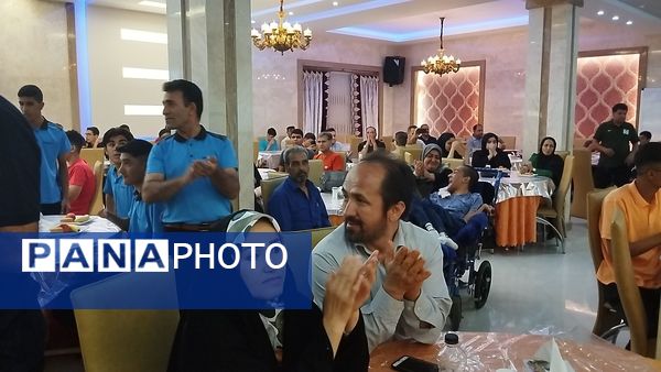 آیین اختتامیه مسابقات ورزشی دانش‌آموزان با نیازهای ویژه سراسر کشور در مشهد