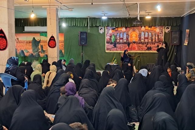 همایش سه ساله‌های حسینی در شهرستان سامان