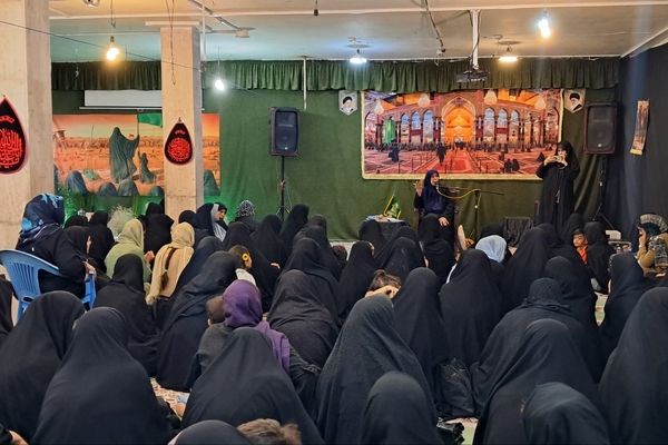 همایش سه ساله‌های حسینی در شهرستان سامان