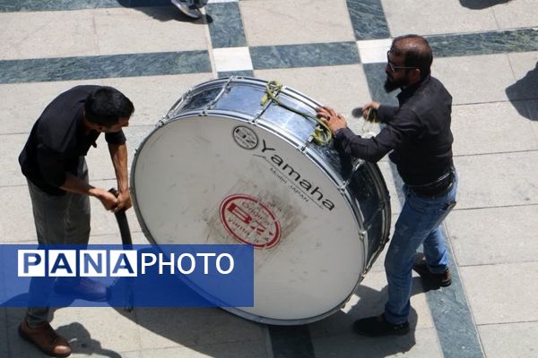  مراسم عزاداری ظهر عاشورا در صفادشت