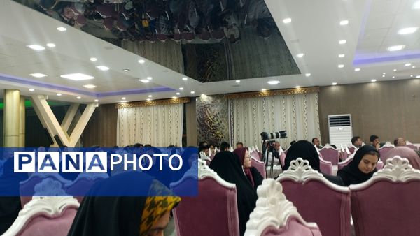 حضور خبرنگاران پانا شهرستان خلیل‌آباد در همایش تجلیل از خبرنگاران