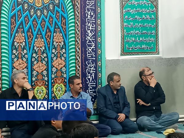 عزاداری دهه اول صفر در دبیرستان شهید بهشتی نیشابور 