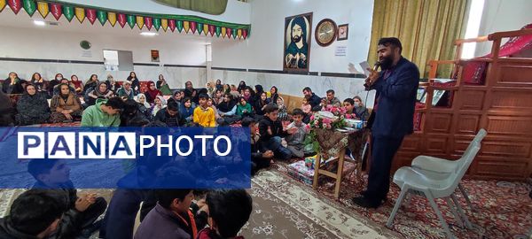 جشن ولادت حضرت علی (ع) پایگاه بسیج مطهره روستای تنسوان شیروان