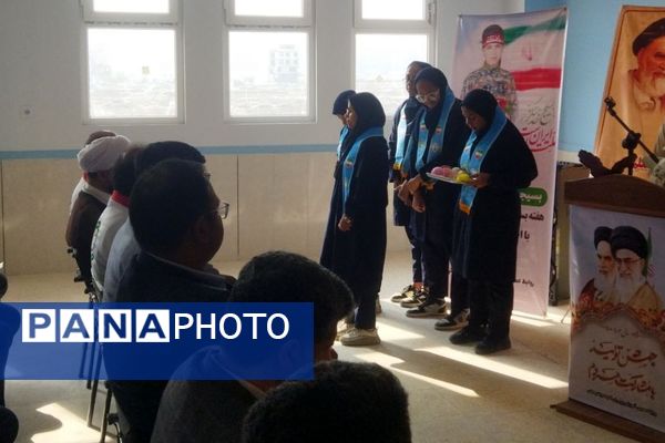 بیست و ششمین مانور زلزله و ایمنی در مدرسه دخترانه شهید رضا زارعی بندرعباس