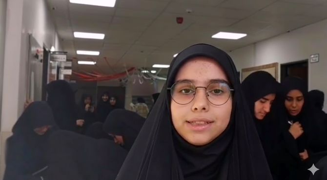 روایت شور انتخابات شورای دانش آموزی در دبیرستان دخترانه معارف اسلامی