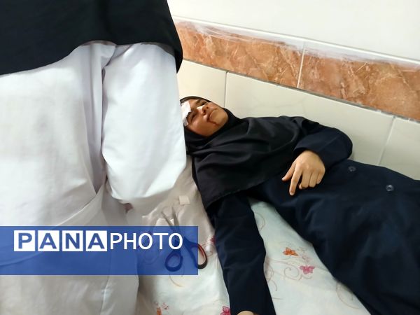 مانور زلزله و ایمنی در مدارس دخترانه ناحیه 3 شیراز