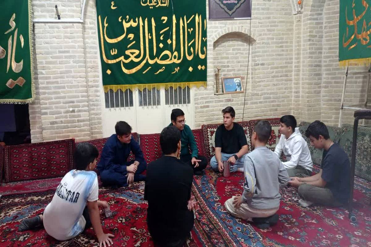 جوانان مشکاتالزهرا نقشه «جهاد فرهنگی» را در سنگر «حاج سرتیپ» ترسیم کردند