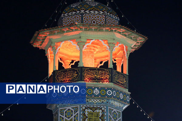 مراسم عزاداری سالروز شهادت امام هادی(ع) در حرم حضرت معصومه(س)