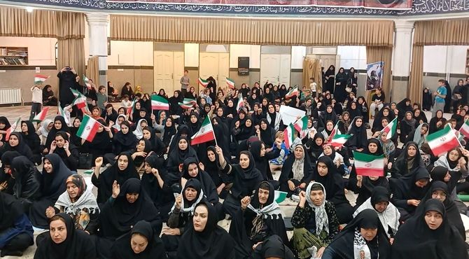 زینبیون کامیاران؛ حامیان ولایت و ارزش‌های انقلاب