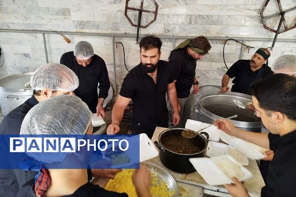 پذیرایی از محبان سید الشهدا در شهرستان قرچک 