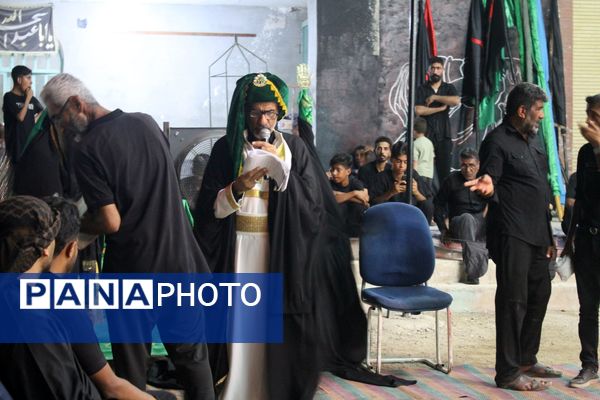 آیین تعزیه‌خوانی عاشورا حسینی در پشته ایسین