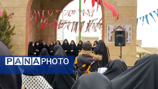 تجدید میثاق مردم صفادشت با شهدای گمنام