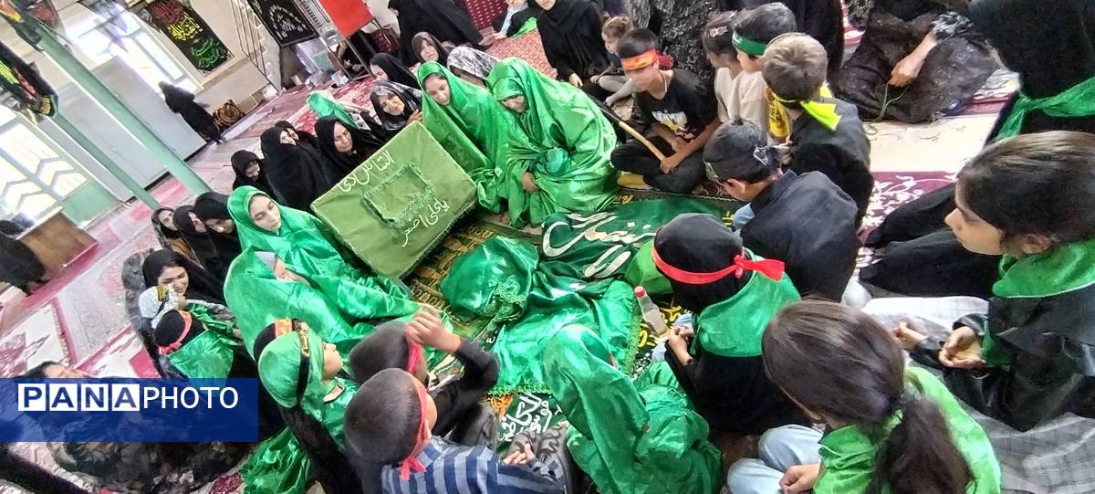 جلگهرخ در سوگ سیدالشهدا