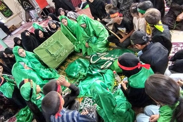 جلگه‌رخ در سوگ سیدالشهدا