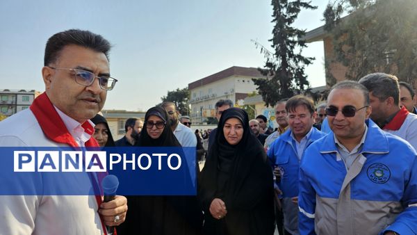 برگزاری مراسم متمرکز مانور زلزله و ایمنی مدارس در سرخنکلاته