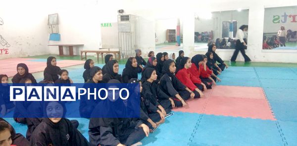 تیم تک رأس بندرعباس قهرمان مسابقات کونگ فو شهرستان شد