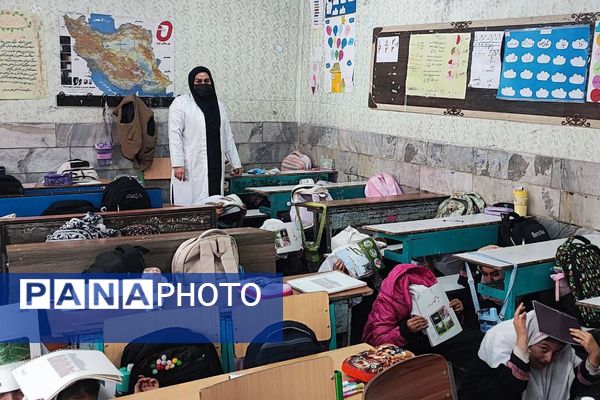 تمرین ایمنی و مقابله با بحران زلزله در مدرسه هدی۱