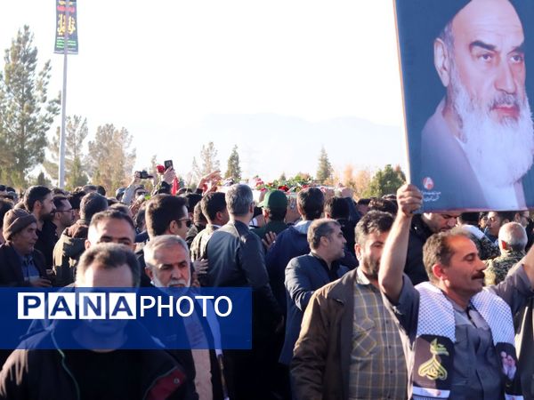 تشییع شهدای گمنام در جاجرم