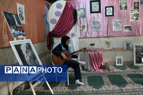 جلوه خلاقیت دانش‌آموزان بنت‌الهدی در هفته «ماها»