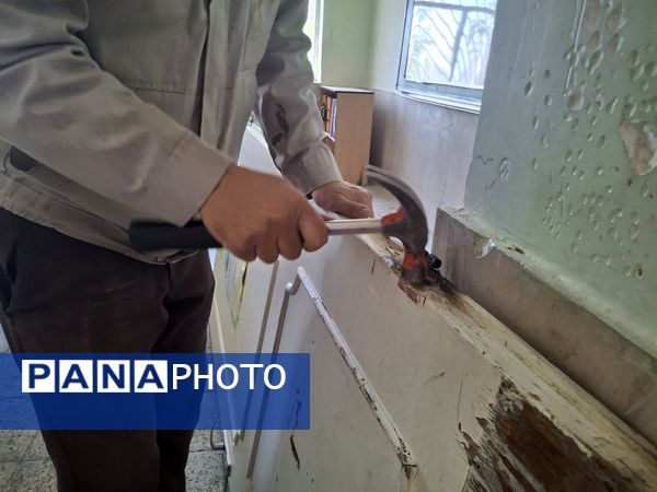 پروژه مهر در مدرسه مهرعلی نادیپور شهرستان بروجن 