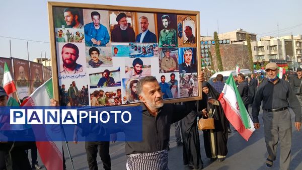 برافراشتن پرچم غیرت با بدرقه شهدای اقتدار