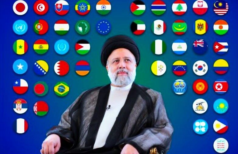 ابراز همدردی ۱۱۵ نفر از سران کشورها، سازمان‌ها و شخصیت‌های بین‌المللی با ملت ایران