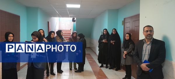 مراسم هفته کتاب و کتابخوانی در دبیرستان فرزانگان استعداد درخشان شهرستان ملارد