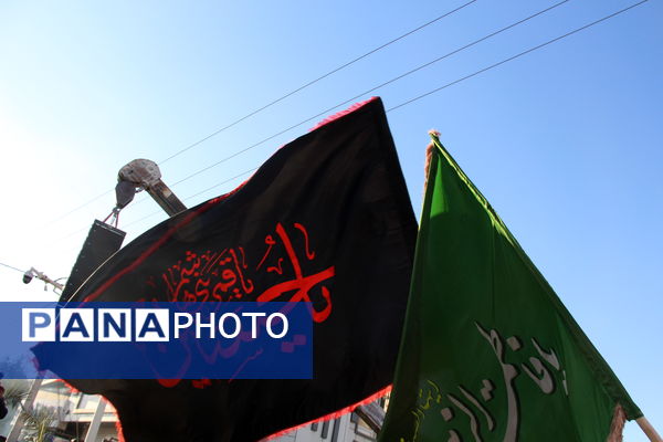 دسته عزای شهادت حضرت فاطمه الزهرا (س) در امامشهر یزد