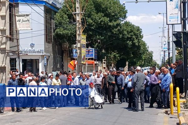 راهپیمایی جمعه خشم و نصر شهرستان قروه