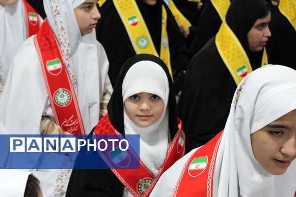 حضور قائم‌مقام سازمان دانش آموزی کشور در جمع پیشتازان معتکف گرمه 