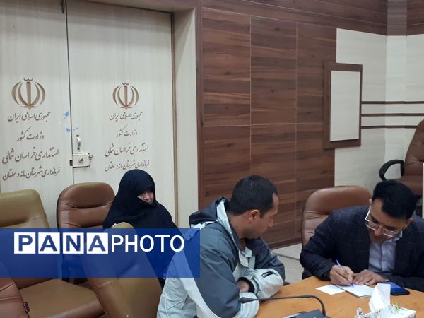 ملاقات مردمی و دیدار چهره به چهره سرپرست فرمانداری شهرستان سملقان با مردم