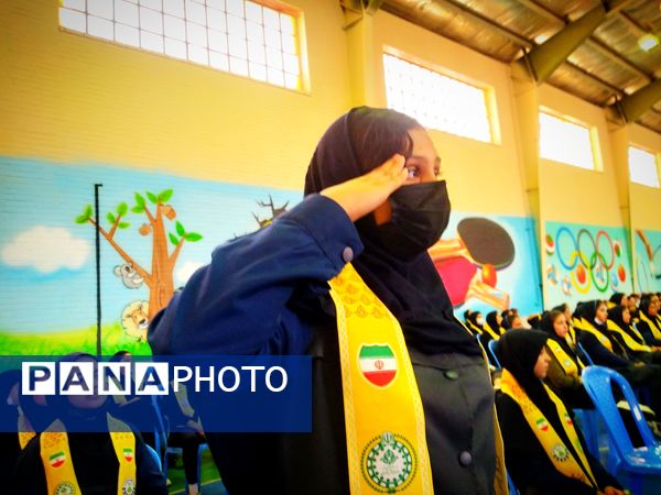آیین گرامیداشت سالروز تاسیس سازمان دانش‌آموزی در بروجن