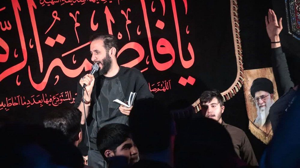 مراسم عزاداری حضرت زهرا (س) در دبیرستان دهخدا ناحیه یک کرج